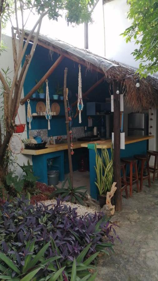 Hostal Jardin Mahahual Luaran gambar
